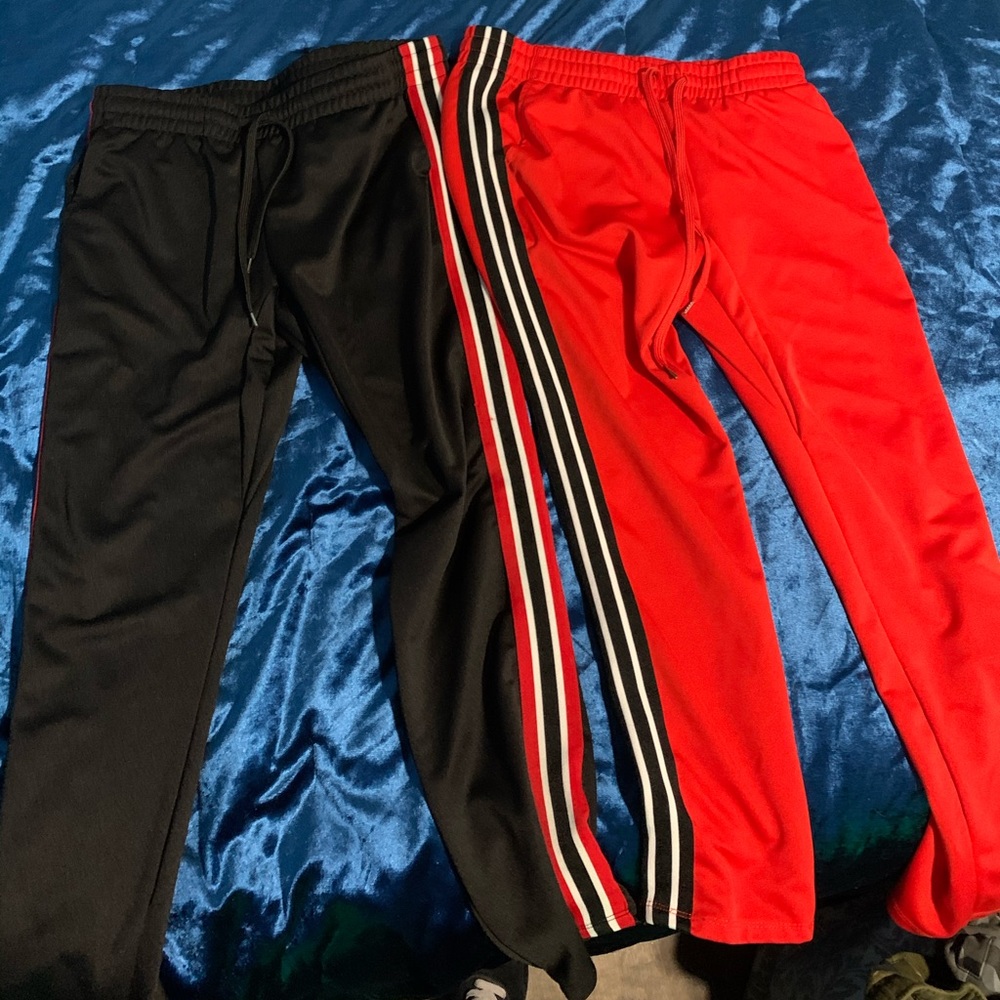 Tight Fit Track Pants: BUNDLE OF 2